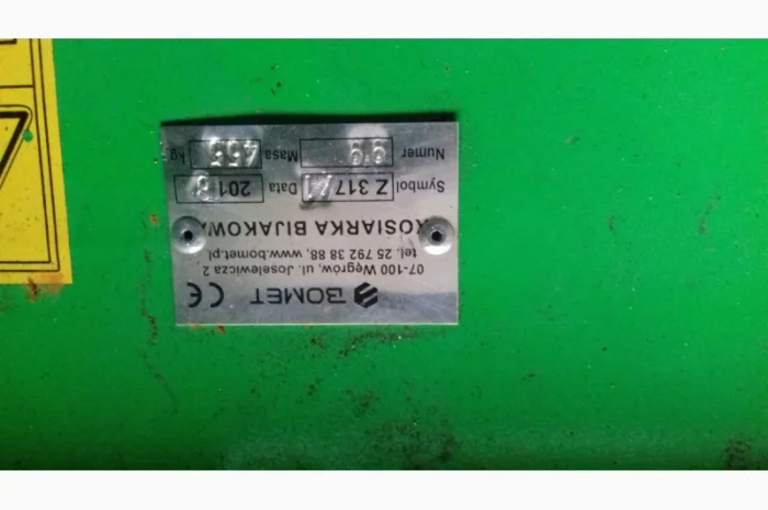 Подрібнювач, мульчилятор BOMET 1, 2-1, 4-1.6 та 1, 8м 2, 0- фото № 2