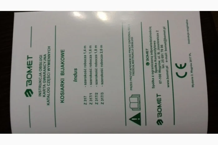 Подрібнювач, мульчилятор BOMET 1, 2-1, 4-1.6 та 1, 8м 2, 0- фото № 5