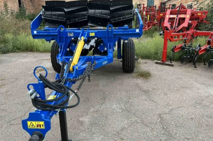 Коток КМ-6 розкладний, коток подрібнювач рослинних залишків, від виробника, мульчувач- фото № 1