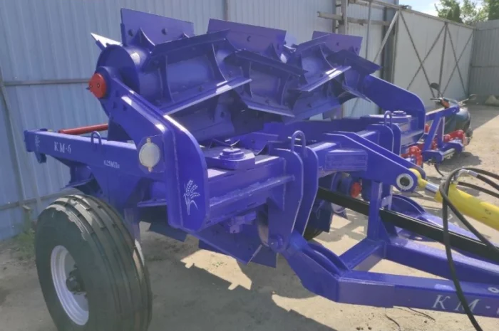 Продам каток-измельчитель растительных остатков КМ-6, прицепной, коток мульчуючий- фото № 3
