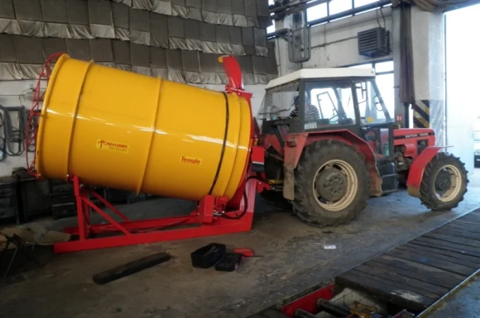 Измельчитель тюков соломы навесной 505M XL- фото № 3