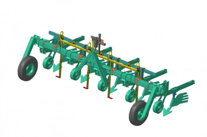 Культиватор окучник навесной КОН-2, 8А с роторами и подкормкой- фото № 4