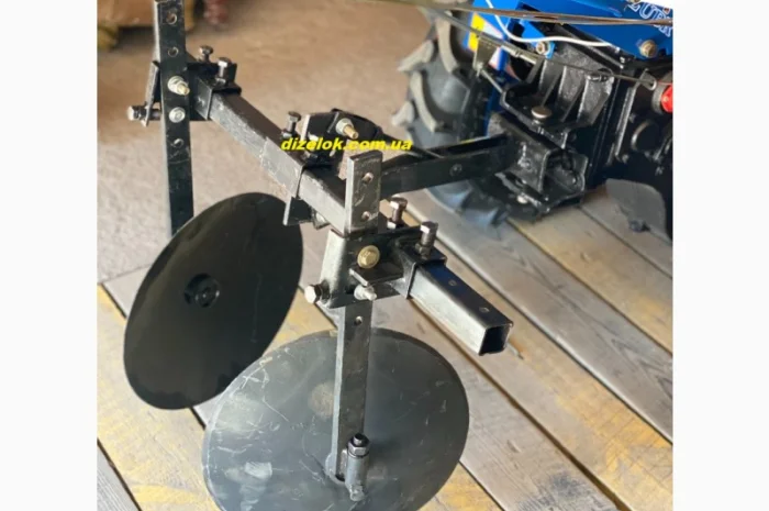 Окучник дисковий D370 регульований в комплекті зі сцепками- фото № 1