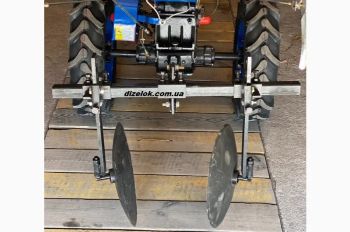 Окучник дисковий D370 регульований в комплекті зі сцепками- фото № 3
