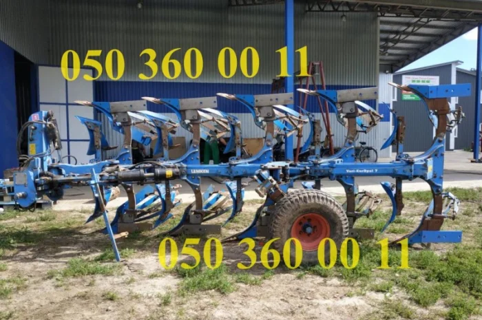 Плуг ВариОпал 4+1 N 100 с ленточными отвалами Б/У Lemken- фото № 1