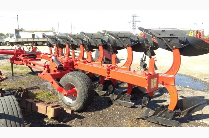 Плуг оборотний Gregoire Besson – 6к (5+1) (Б/У)- фото № 5