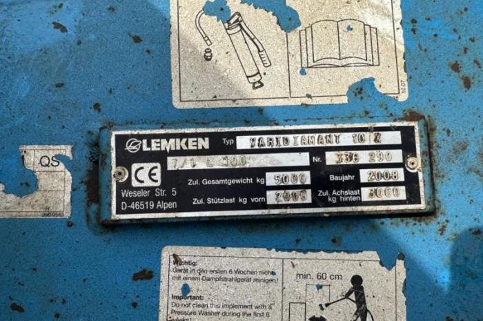 Lemken Vari Diamant 10 X on-land 2008 року- фото № 8