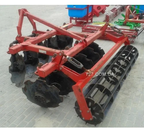 Плуг дисковый ПД-2, 2 с катком (Veles Agro)- фото № 3