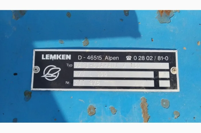 Плуг Lemken Vari-Diamant X 160 7 корпусів- фото № 8