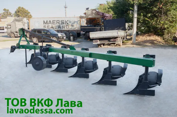 Плуг ПБЛ 6-40 на високих круглих стійках- фото № 5