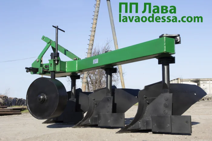Плуг ПНБ 3-35 посилений на високих круглих стійках, напівгвинтовий відвал- фото № 5