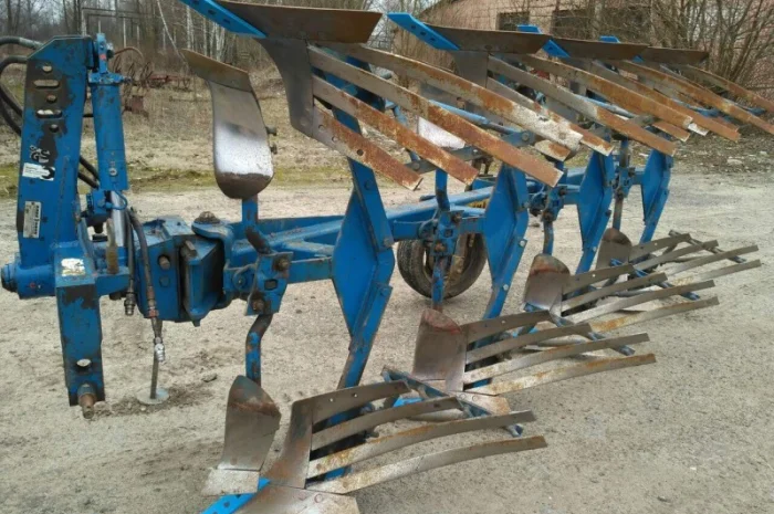 Плуг оборотный Rabe Werk 120 на 4 корпуса ленточный отвал / Рабеверк / Lemken, Лемкен- фото № 4