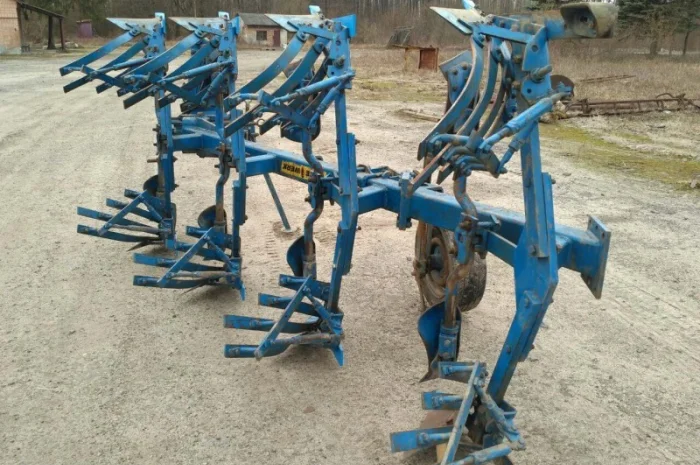 Плуг оборотный Rabe Werk 120 на 4 корпуса ленточный отвал / Рабеверк / Lemken, Лемкен- фото № 5