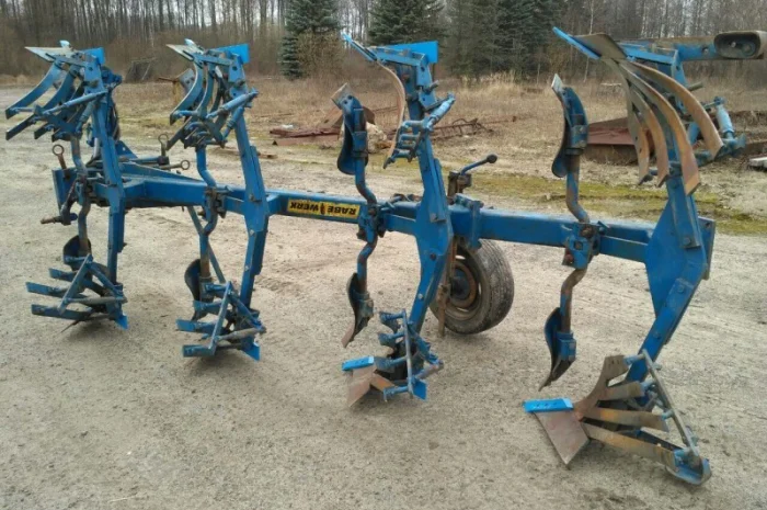 Плуг оборотный Rabe Werk 120 на 4 корпуса ленточный отвал / Рабеверк / Lemken, Лемкен- фото № 7