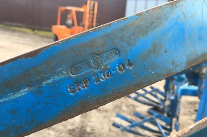 Плуг оборотный Rabe Werk 120 на 4 корпуса ленточный отвал / Рабеверк / Lemken, Лемкен- фото № 9
