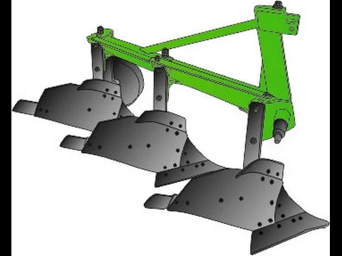 Плуг навесной ПН-3-40- фото № 1