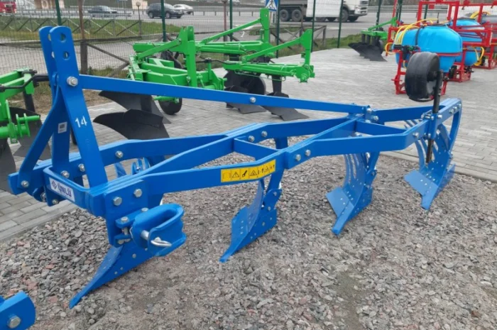 Турецький ексцентричний 3-х корпусний плуг Unlu- фото № 6