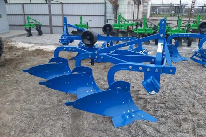 Турецький навісний ексцентричний 3-х корпусний плуг Unlu- фото № 8