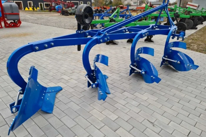 Турецький 4-х корпусний плуг Unlu, суцільні відвали- фото № 8