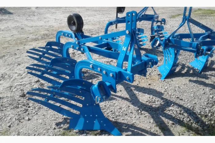 3-х корпусный эксцентричный плуг Unlu 3х35 перьевой отвал- фото № 10