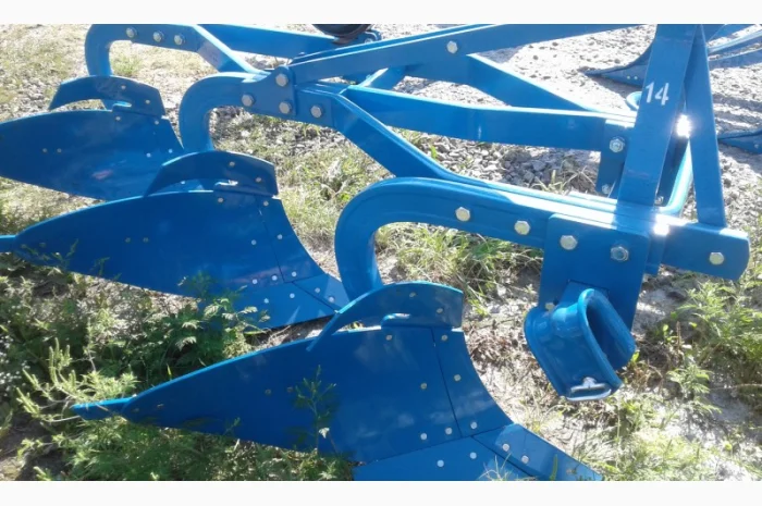 3-х корпусный эксцентричный плуг Unlu 3х35 перьевой отвал- фото № 12