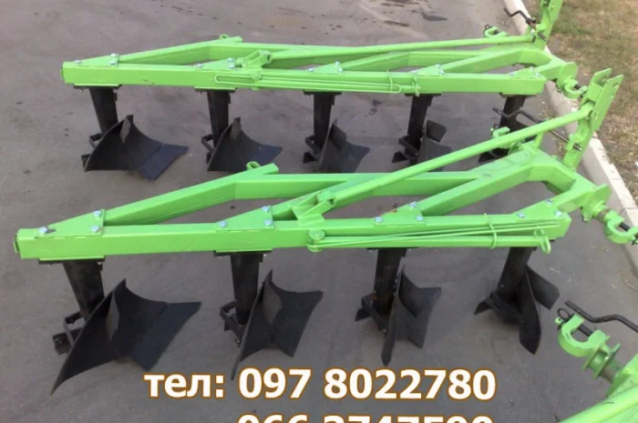 Плуги 2, 3, 4-х корпусные навесные и оборотные. Доставляем по всей Украине- фото № 1