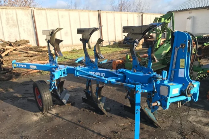 Lemken Europal 7 4 + гарний стан нові леміха готовий до роботи- фото № 6