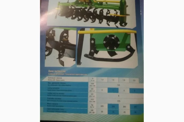 Навесная почвофреза, грунтофреза фирмы Bomet (Польша)- фото № 3