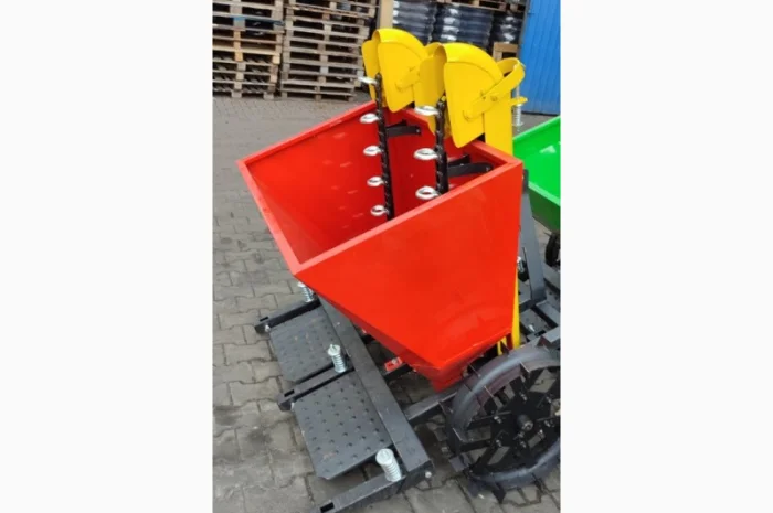 Сажалка дворядна, однорядна картоплесаджалка 50-55см (бачок)- фото № 4