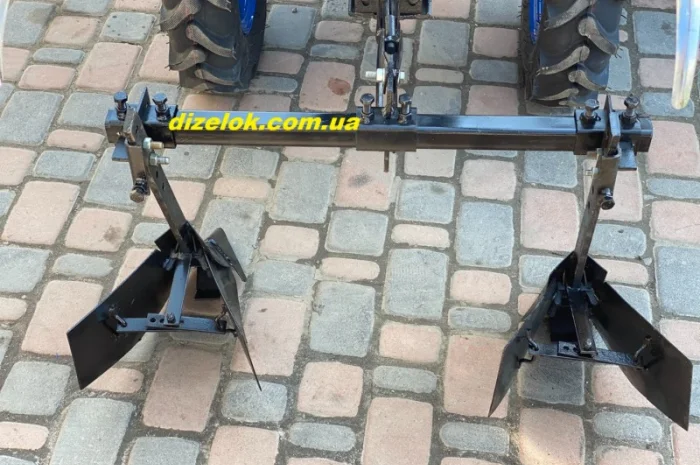 Подвійний (дворядний) стрілоподібний окучник на зчіпці- фото № 9