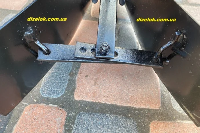 Подвійний (дворядний) стрілоподібний окучник на зчіпці- фото № 6