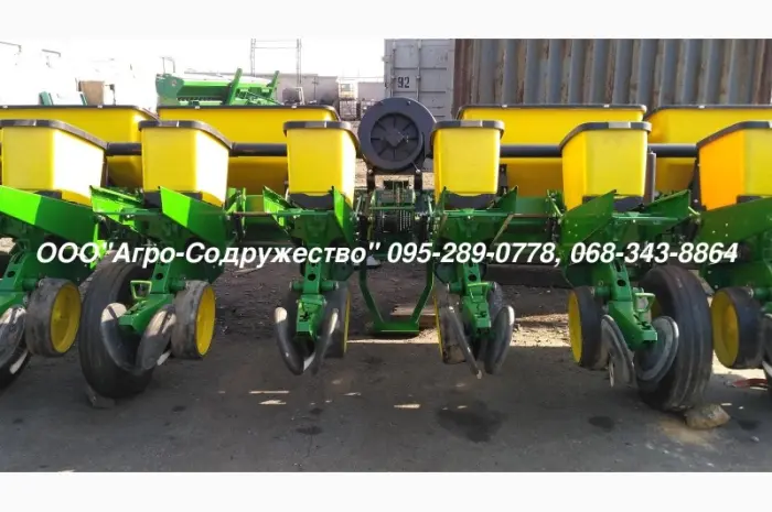 В наличии Сеялка Пропашная пневматическа John Deere 7200 из США-8 рядная из США- фото № 5