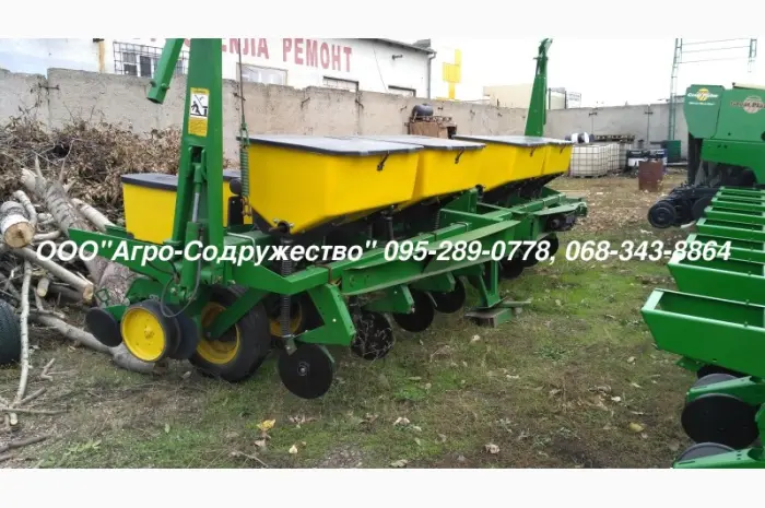 В наличии Сеялка Пропашная пневматическа John Deere 7200 из США-8 рядная из США- фото № 6