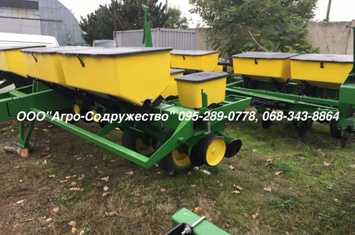 Сеялка пропашная John Deere Джон Дир 7000 8 рядная кап. ремонт из США- фото № 3