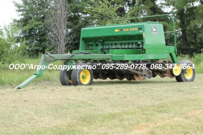 Механическая Сеялка зерновая John Deere 750 3, 1/4, 6/6, 1 из США- фото № 2