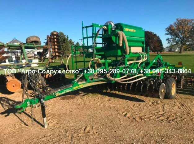 СЕЯЛКА Great Plains 1200 Turbo Max 3, 6 с бункером для высева мелкосемянки- фото № 3