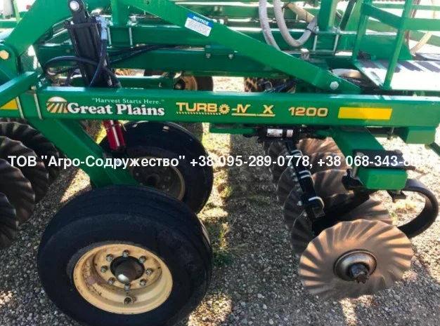 СЕЯЛКА Great Plains 1200 Turbo Max 3, 6 с бункером для высева мелкосемянки- фото № 4