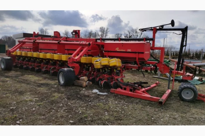 Срочнo!Сеялка ВАКУУМНАЯ Matermacc, Pöttinger, ТОРГ/ОБМІН 16 ряд. межд.56-75 см ( МатерМак)- фото № 4