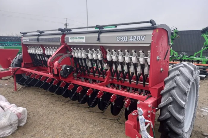 Сівалка зернотукова варіаторна СЗД 4.2 прикотуючі колеса- фото № 1