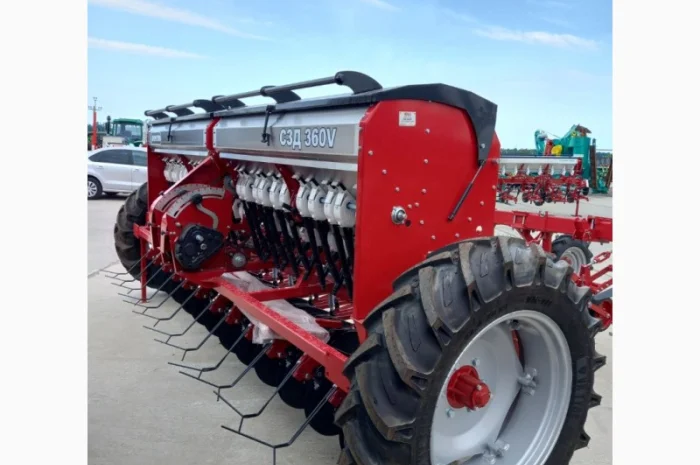 Сівалка зернова причіпна СЗД 3, 6 на пружинному загортачу- фото № 6