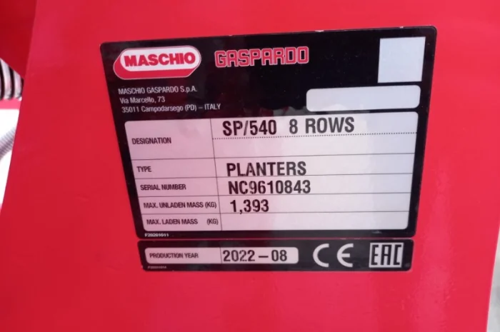 Гаспардо Сівалка Gaspardo SP 8- фото № 8