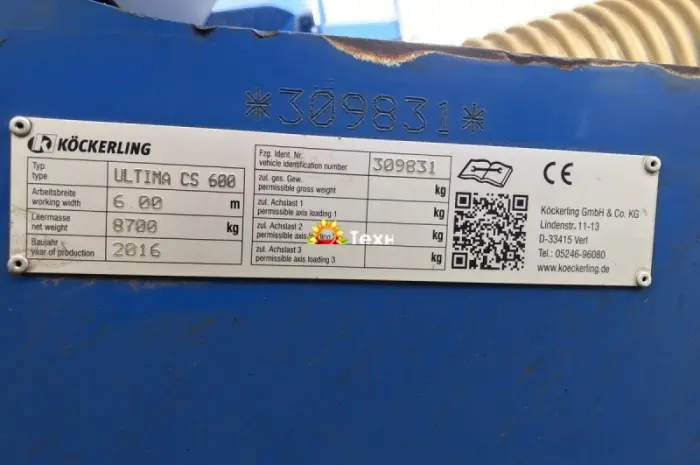 Сеялка Kockerling Ultima CS600, 2016 г.в. - 6 м- фото № 12