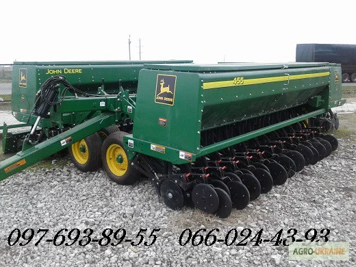 Сеялка John Deere 455- фото № 1