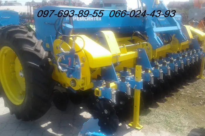 Продам Сеялку зерновую прямого высева "СИЧ-4.2" высев по No-till и Mini-till- фото № 2