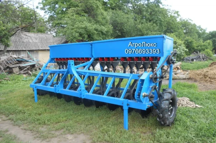 Сівалка прицепна.Сеялка прицепна Зерновая GreenTerra преміум, СЗ 2, 7-4м- фото № 1
