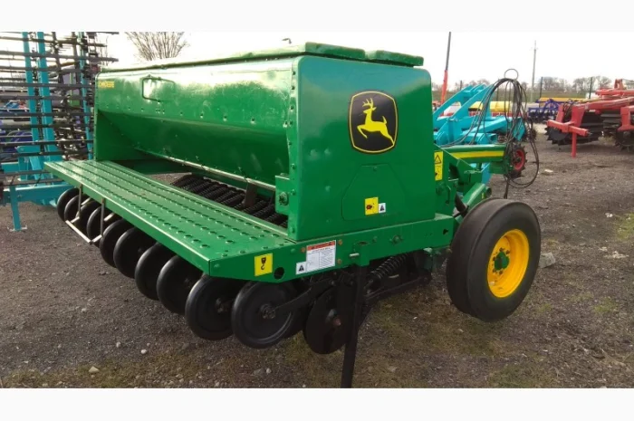 Зерновая Сеялка Джон дир 455 3 м- фото № 2