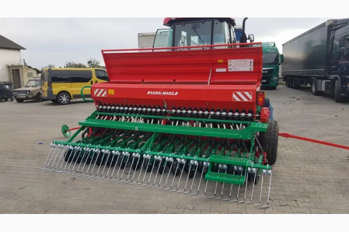 Сівалка зернова 4 м. Agro-Masz SR400 (Дводисковий сошник) не Amazone D9- фото № 1