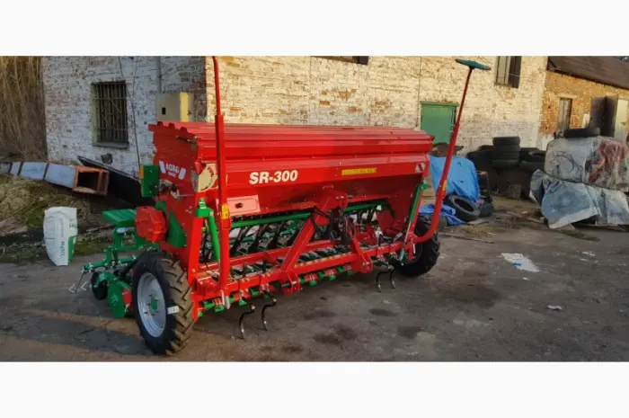 Сівалка зернова 3 м Agro-Masz SR300 (Дводисковий сошник) не Amazone D9- фото № 9