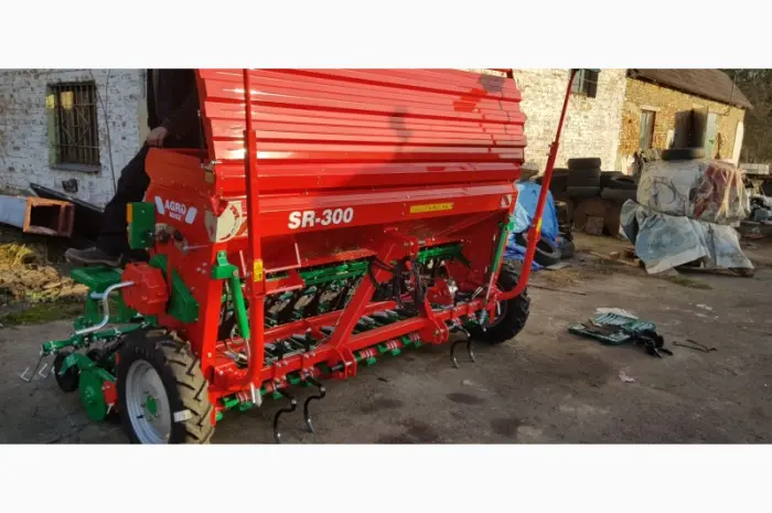 Сівалка зернова 3 м Agro-Masz SR300 (Дводисковий сошник) не Amazone D9- фото № 1