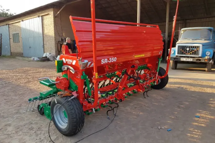 Сівалка зернова 3.5 м. Agro-Masz SR350 (Дводисковий сошник) не Amazone D9- фото № 3